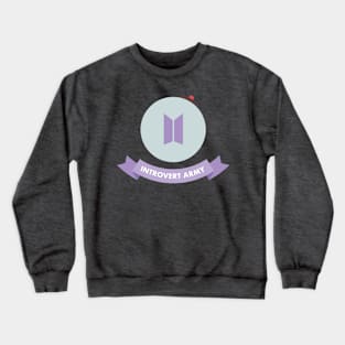 BTS introvert ARMY logo Crewneck Sweatshirt